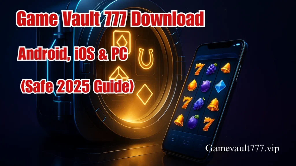 Looking for a safe Game Vault 777 download? Android APK, iOS install, PC emulator guide, checksum tips, and troubleshooting—all in one 2025 guide.