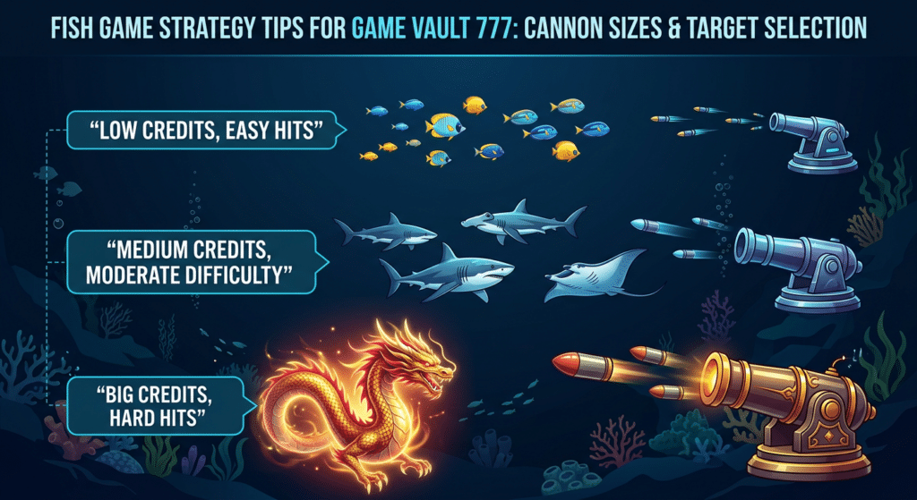Fish game strategy tips for Game Vault 777