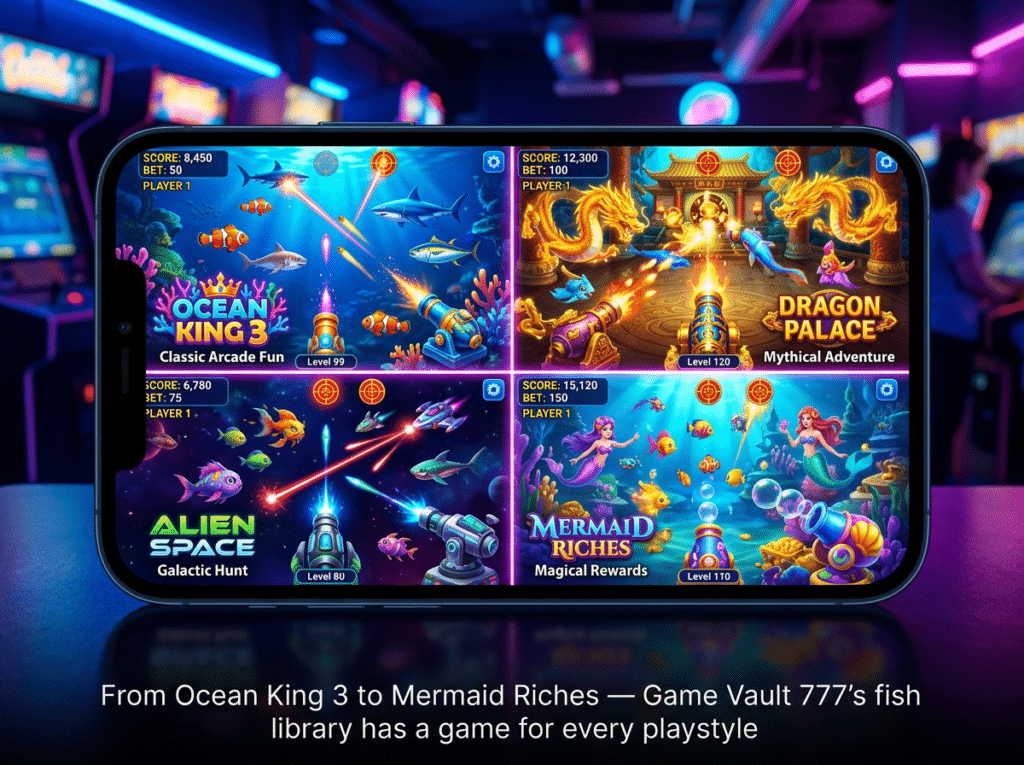 Fish games on Game Vault 777