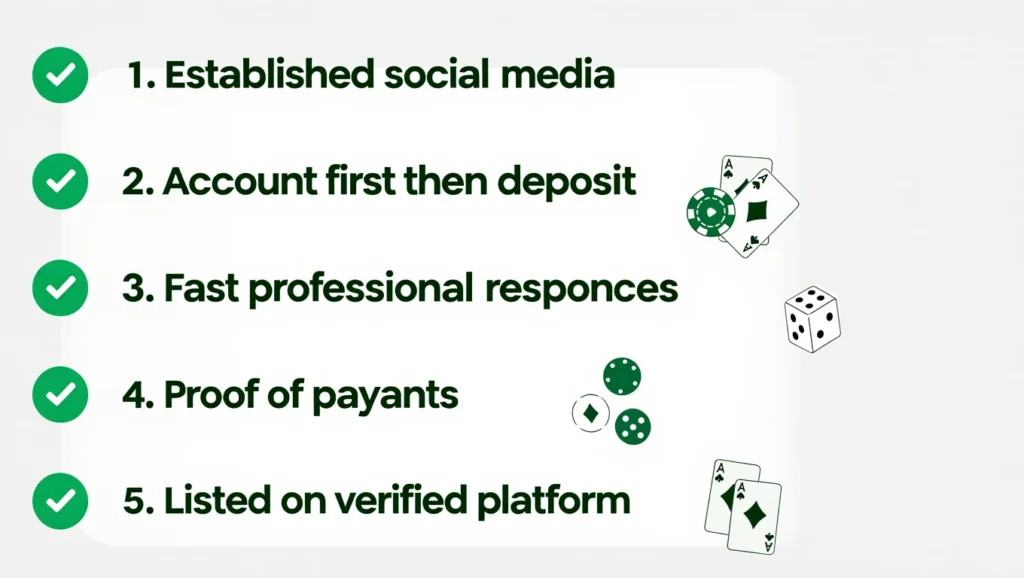 5 signs of a legit Game Vault 777 agent — verified checklist