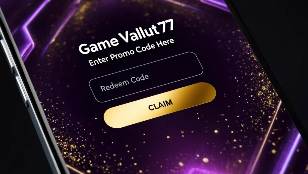 Game Vault 777 app redeem promo code screen 2026